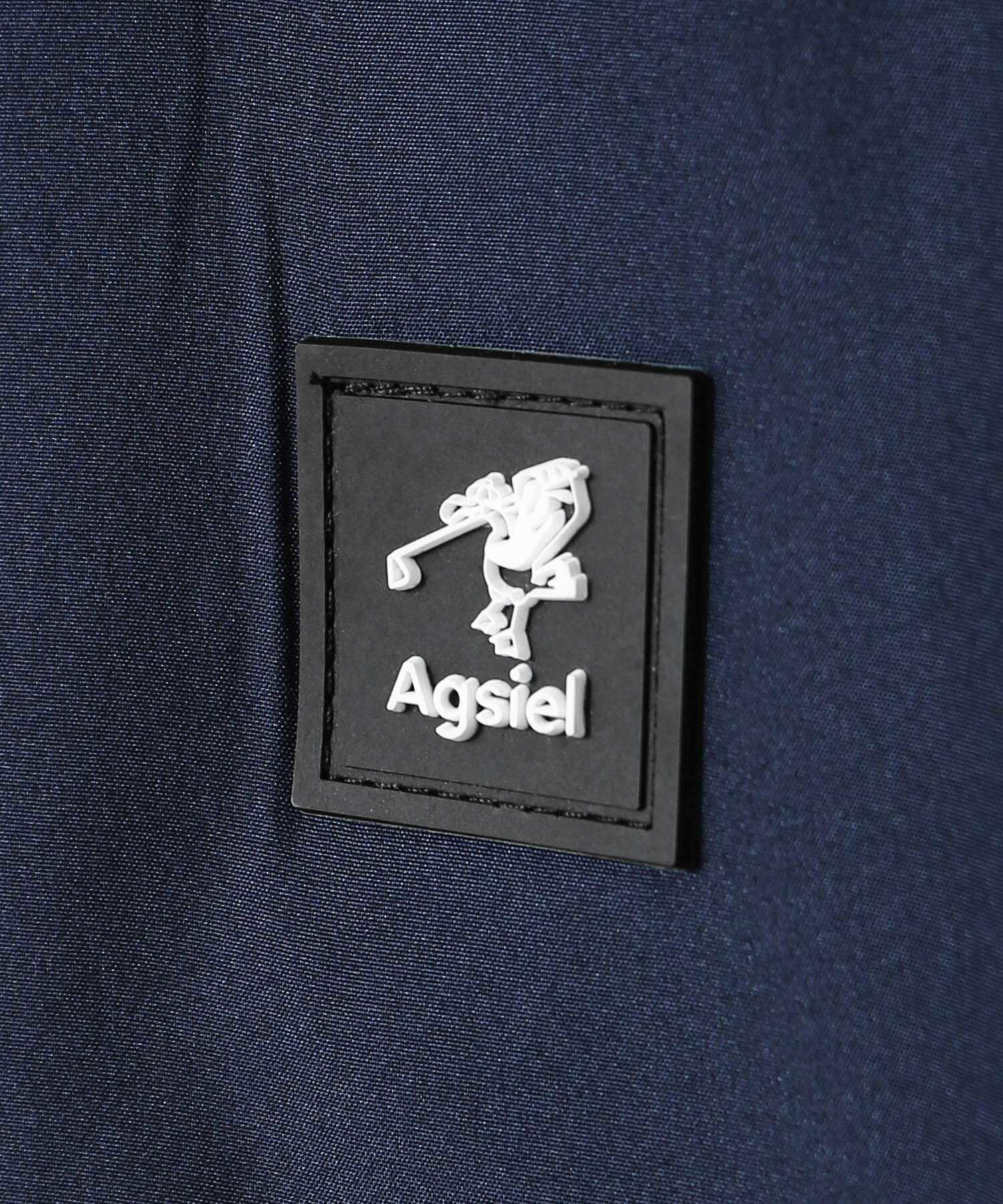 Agsiel フーディフルジップ立衿ジャケット